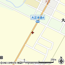 セブンイレブン帯広大正町店周辺の地図