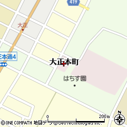北海道帯広市大正本町周辺の地図