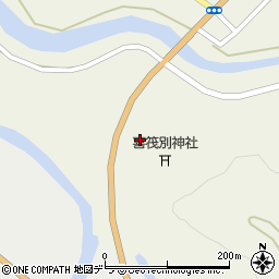 喜茂別神社周辺の地図