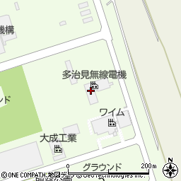 多治見無線電機株式会社　千歳工場周辺の地図