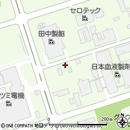 北海道産機株式会社　千歳営業所周辺の地図