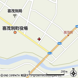 北海道信用金庫喜茂別支店周辺の地図