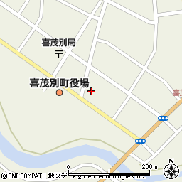 羊蹄山ろく消防組合消防署喜茂別支署周辺の地図