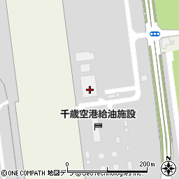 北海道エアポート株式会社　新千歳空港事業所国際貨物部周辺の地図