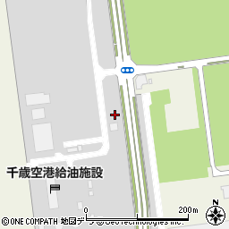札幌開発建設部　千歳空港建設事業所周辺の地図