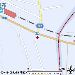 北海道磯谷郡蘭越町昆布町155周辺の地図