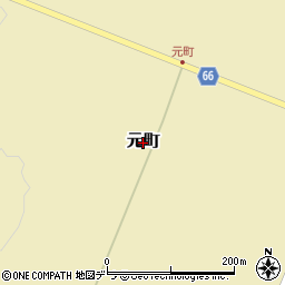北海道ニセコ町（虻田郡）元町周辺の地図