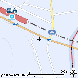 北海道磯谷郡蘭越町昆布町134周辺の地図