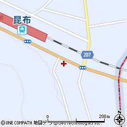 北海道磯谷郡蘭越町昆布町154周辺の地図