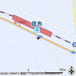 北海道磯谷郡蘭越町昆布町133周辺の地図