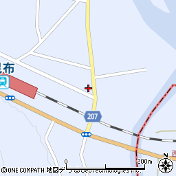 北海道磯谷郡蘭越町昆布町34-4周辺の地図