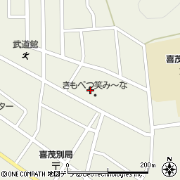 喜茂別町役場保育所　喜茂別保育所周辺の地図