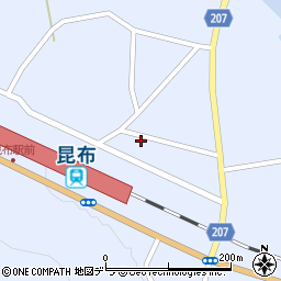 北海道磯谷郡蘭越町昆布町34-41周辺の地図