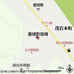 豊頃町役場　企画課周辺の地図