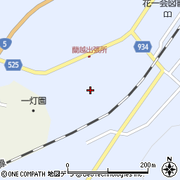 北海道磯谷郡蘭越町蘭越町8-44周辺の地図