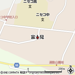 〒048-1501 北海道虻田郡ニセコ町富士見の地図