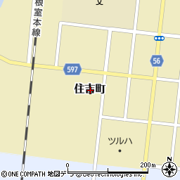 北海道十勝郡浦幌町住吉町周辺の地図