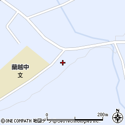 北海道磯谷郡蘭越町蘭越町573-12周辺の地図