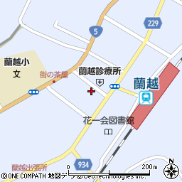北海道新聞販売店周辺の地図