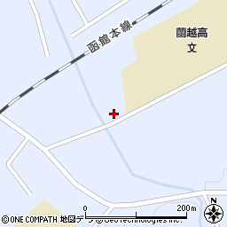 北海道磯谷郡蘭越町蘭越町493-8周辺の地図