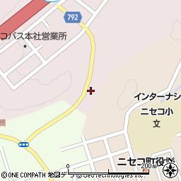 北海道虻田郡ニセコ町中央通148周辺の地図
