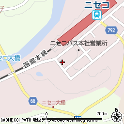 北海道虻田郡ニセコ町中央通13周辺の地図