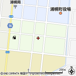 北海道浦幌町（十勝郡）新町周辺の地図