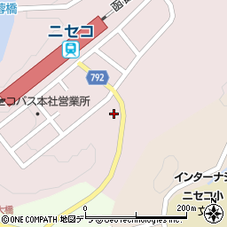 北海道虻田郡ニセコ町中央通56周辺の地図
