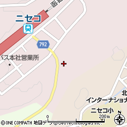 北海道虻田郡ニセコ町中央通75周辺の地図