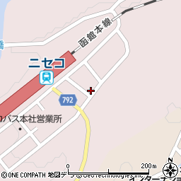 北海道虻田郡ニセコ町中央通93周辺の地図