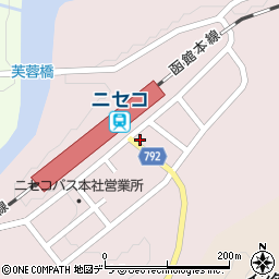 北海道虻田郡ニセコ町中央通88周辺の地図