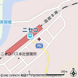 北海道虻田郡ニセコ町中央通89周辺の地図