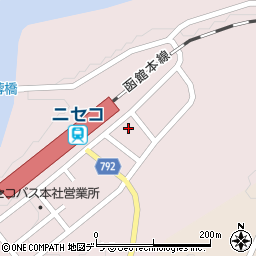 北海道虻田郡ニセコ町中央通99周辺の地図