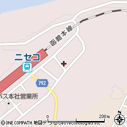 北海道虻田郡ニセコ町中央通94周辺の地図
