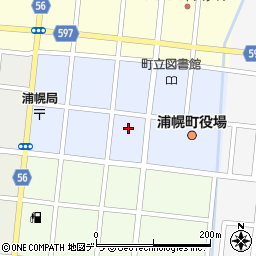 中央公民館・生活改善センター周辺の地図