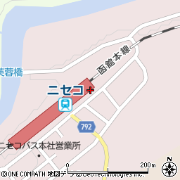 北海道虻田郡ニセコ町中央通142周辺の地図