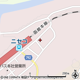 北海道虻田郡ニセコ町中央通102周辺の地図