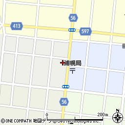 帯広信用金庫浦幌支店周辺の地図