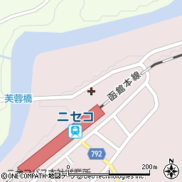 北海道虻田郡ニセコ町中央通111周辺の地図