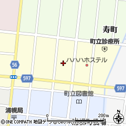 北海道十勝郡浦幌町幸町周辺の地図