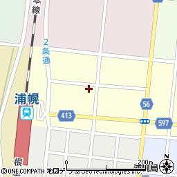 北海道十勝郡浦幌町本町周辺の地図