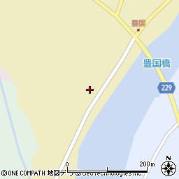 北海道磯谷郡蘭越町豊国51周辺の地図