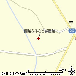 北海道磯谷郡蘭越町名駒町396周辺の地図