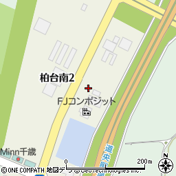 駅レンタカー新千歳空港営業所周辺の地図