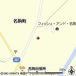 北海道磯谷郡蘭越町名駒町212-9周辺の地図