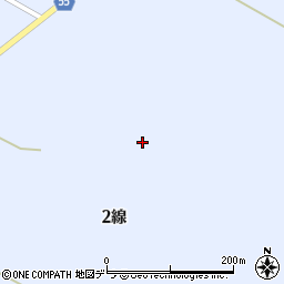 北海道芽室町（河西郡）上美生（２線）周辺の地図