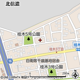 北海道千歳市桂木4丁目9周辺の地図