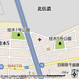 北海道千歳市桂木4丁目5周辺の地図