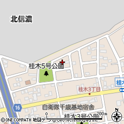北海道千歳市桂木4丁目8周辺の地図