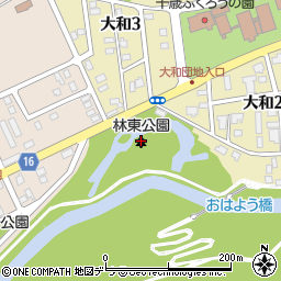 林東公園周辺の地図